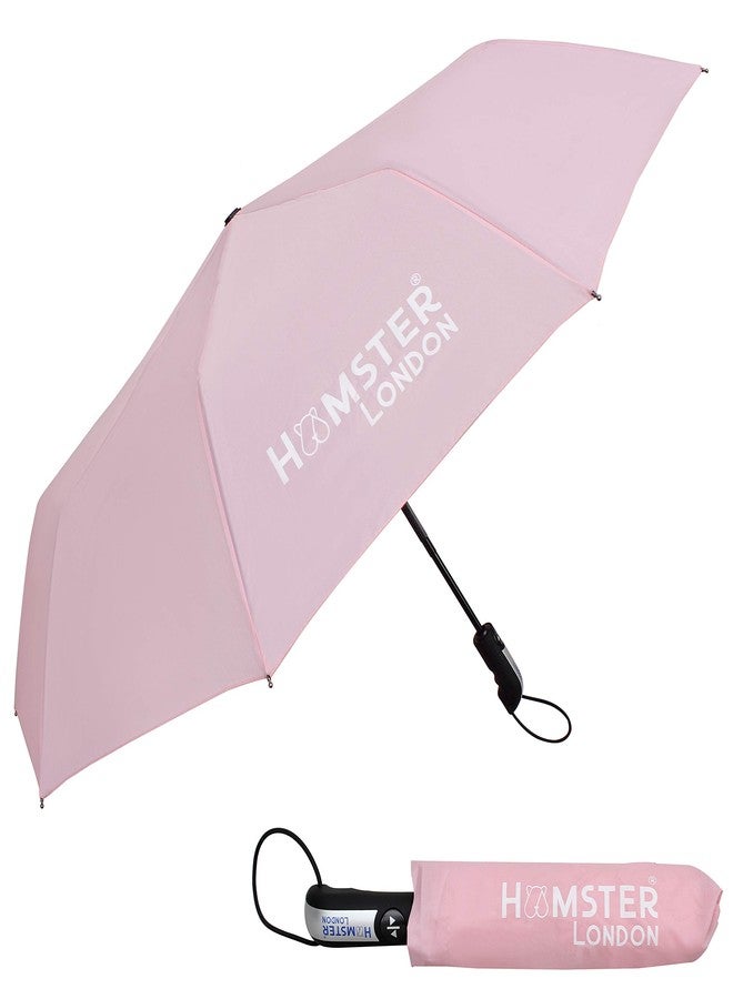 HAMSTER London Automatic Umbrella with UV Coating (Pink, Auto-Open & Close Function) - Image 2